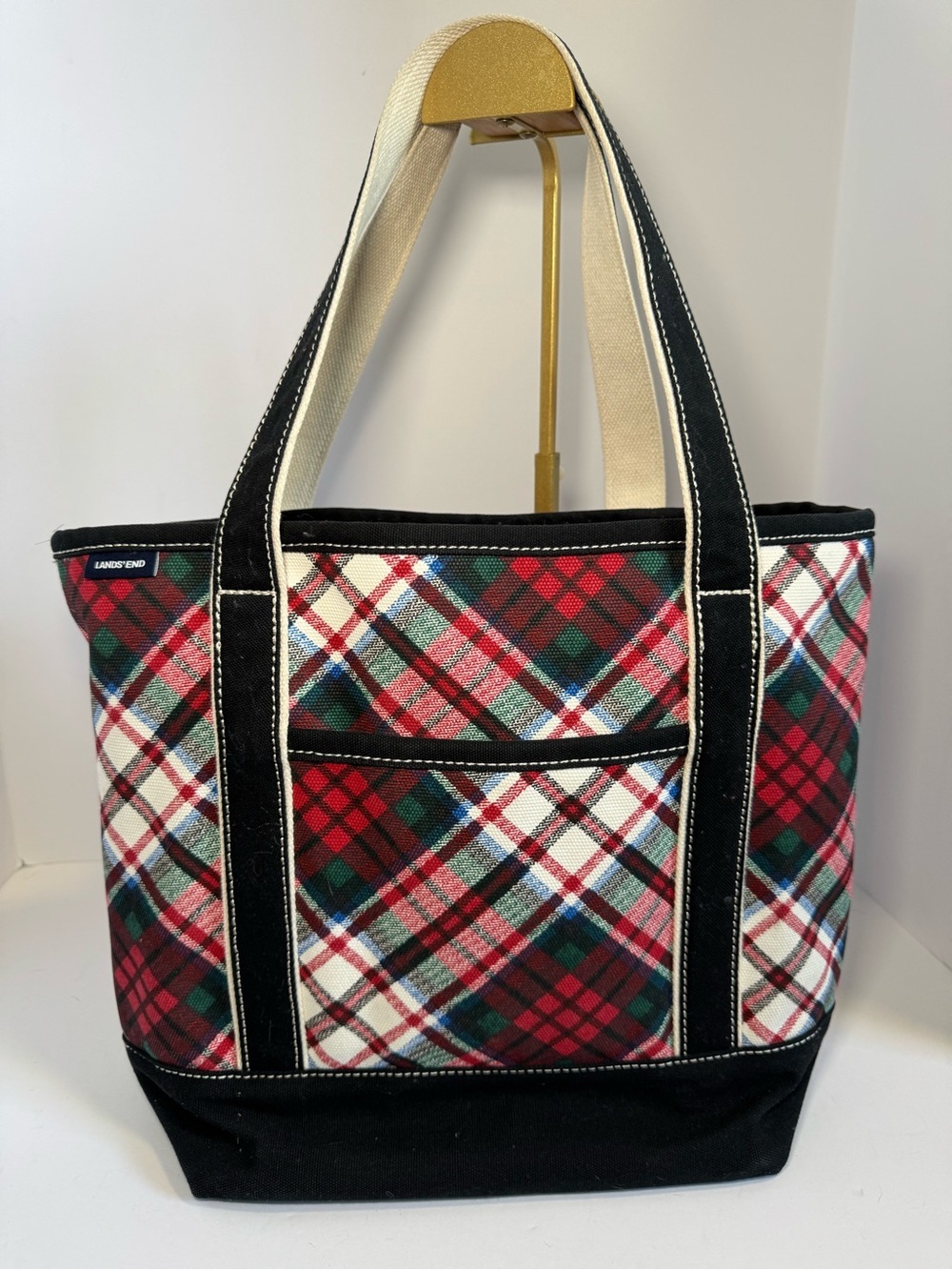 Lands' End Medium  Open Top Canvas tote